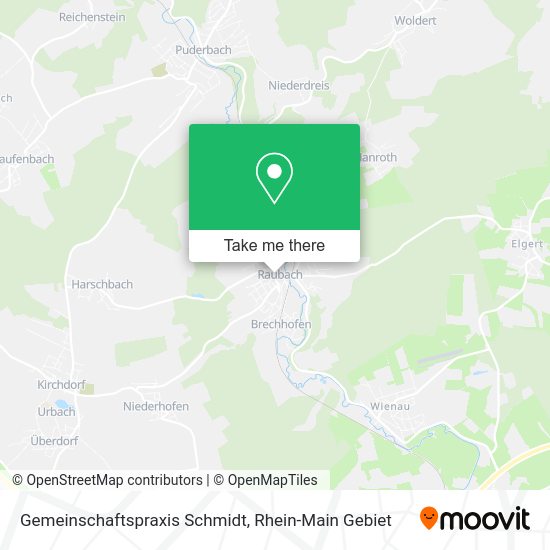 Карта Gemeinschaftspraxis Schmidt