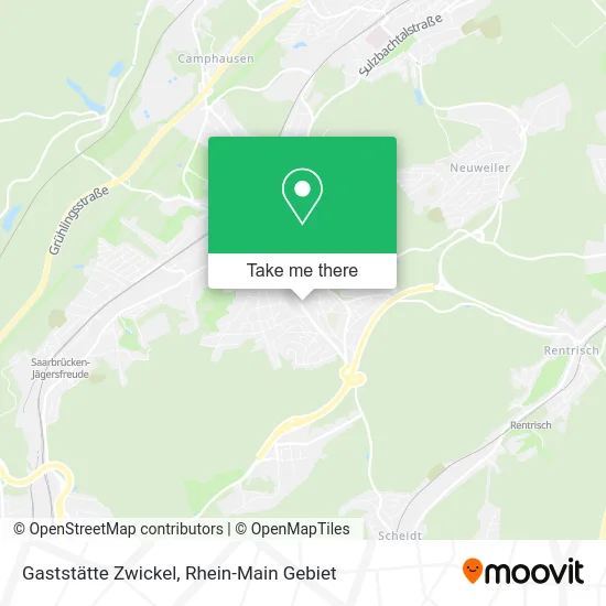 Карта Gaststätte Zwickel