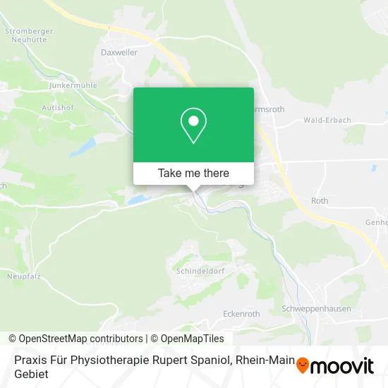 Карта Praxis Für Physiotherapie Rupert Spaniol