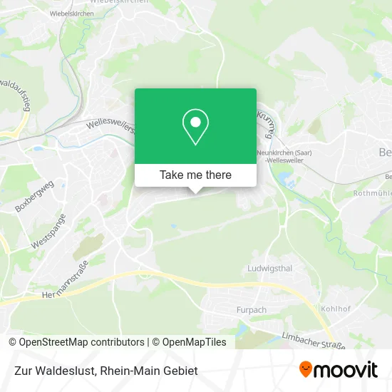 Карта Zur Waldeslust