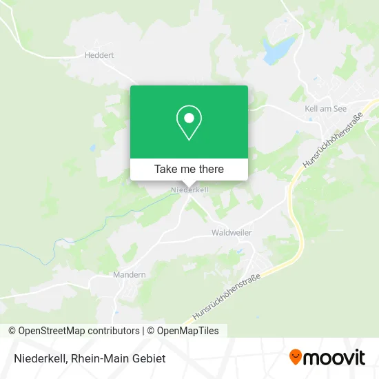 Карта Niederkell