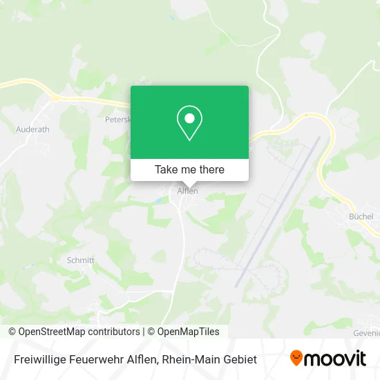 Карта Freiwillige Feuerwehr Alflen