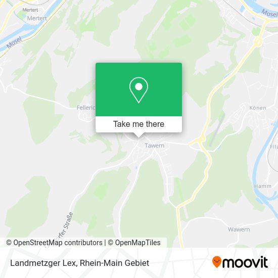 Карта Landmetzger Lex