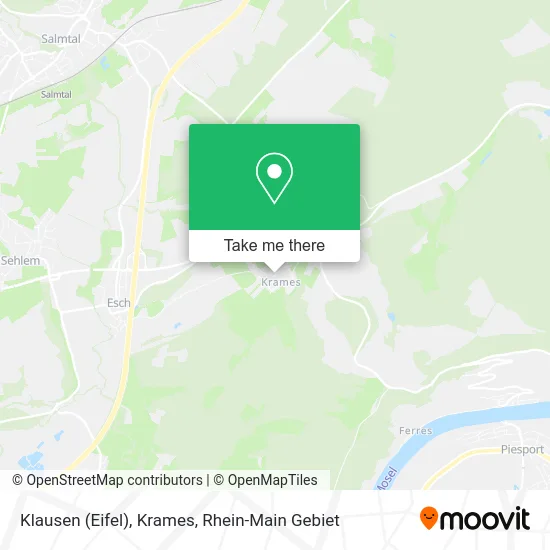 Карта Klausen (Eifel), Krames
