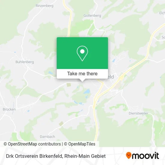 Карта Drk Ortsverein Birkenfeld