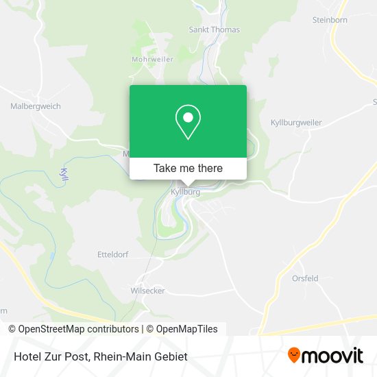 Карта Hotel Zur Post