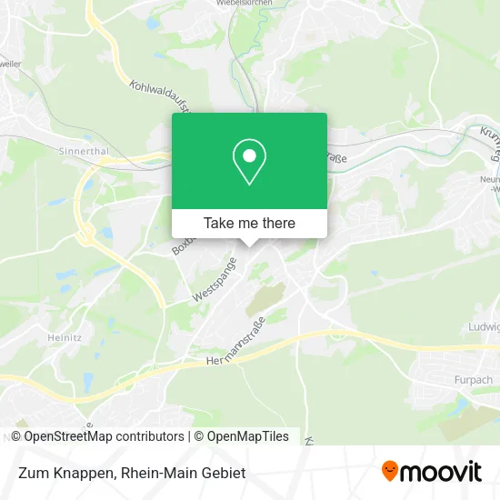 Карта Zum Knappen
