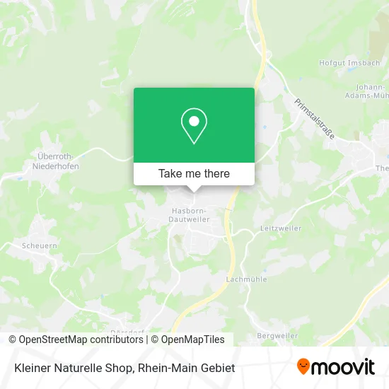 Карта Kleiner Naturelle Shop