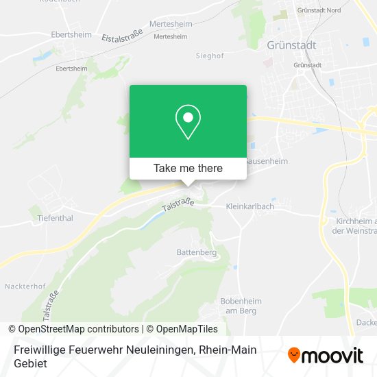 Карта Freiwillige Feuerwehr Neuleiningen