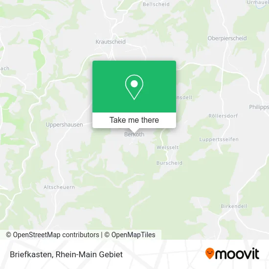 Briefkasten map