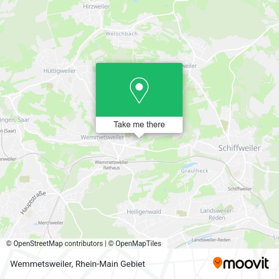 Карта Wemmetsweiler