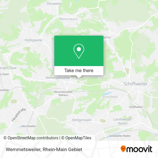 Карта Wemmetsweiler