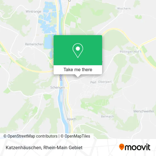 Карта Katzenhäuschen