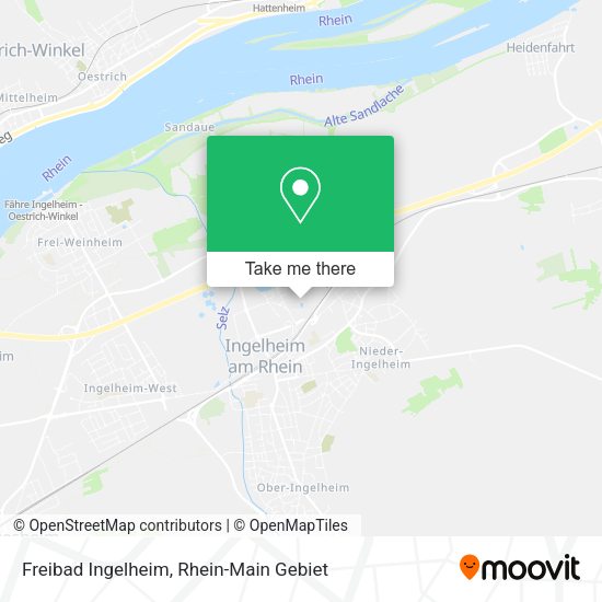 Карта Freibad Ingelheim