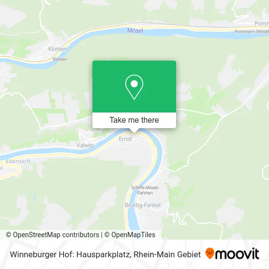 Карта Winneburger Hof: Hausparkplatz