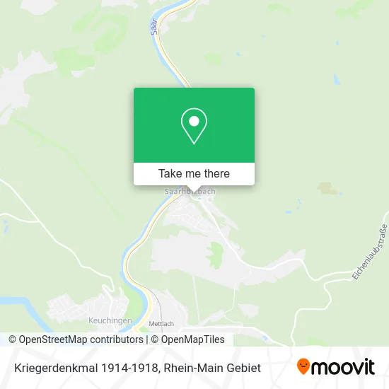 Карта Kriegerdenkmal 1914-1918