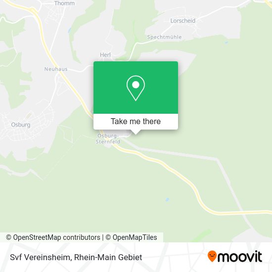 Карта Svf Vereinsheim