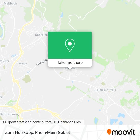 Zum Holzkopp map