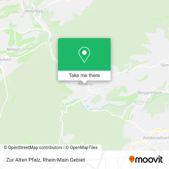 Карта Zur Alten Pfalz