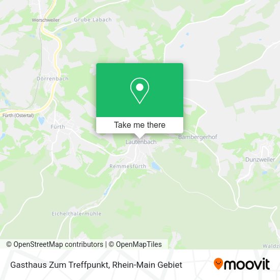 Карта Gasthaus Zum Treffpunkt