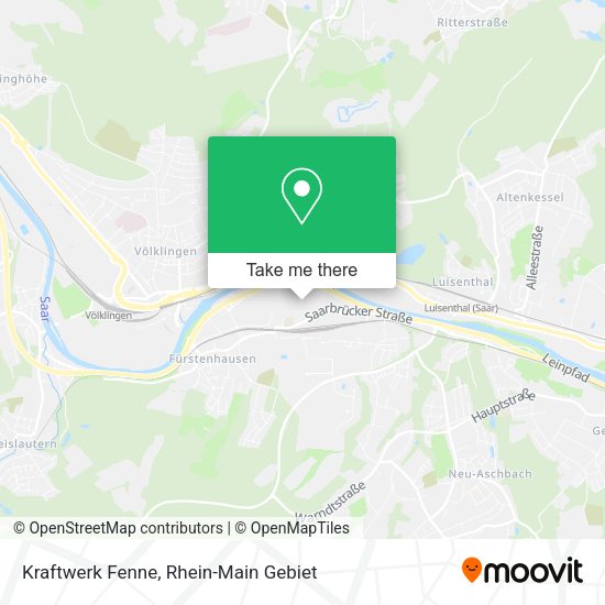Карта Kraftwerk Fenne