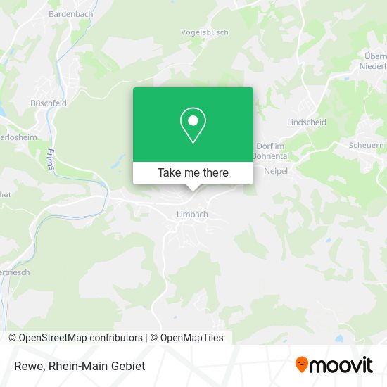 Карта Rewe