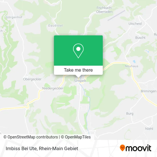 Карта Imbiss Bei Ute