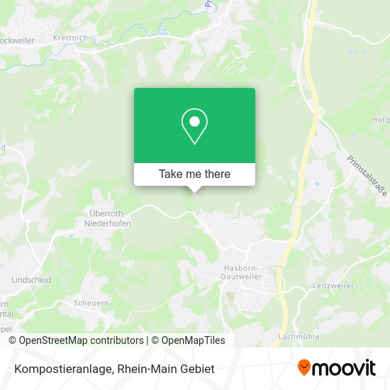 Карта Kompostieranlage