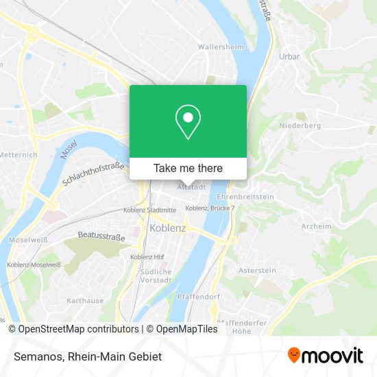 Карта Semanos