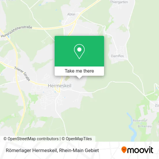 Карта Römerlager Hermeskeil