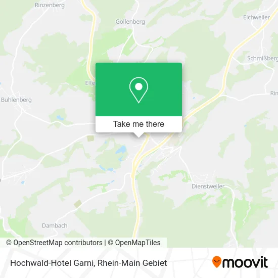 Карта Hochwald-Hotel Garni