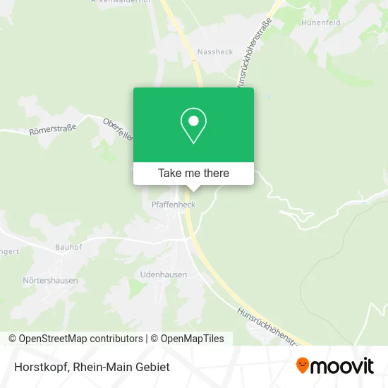 Horstkopf map