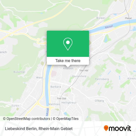 Карта Liebeskind Berlin