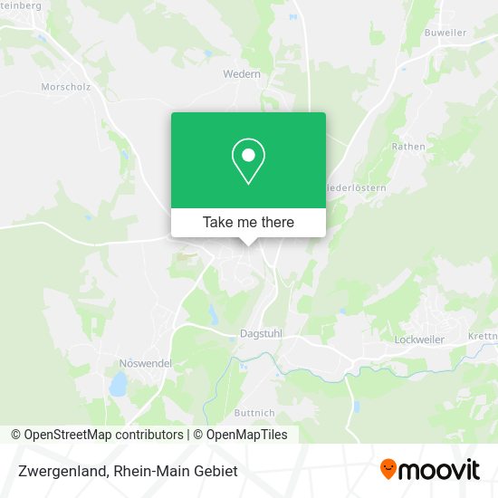Карта Zwergenland