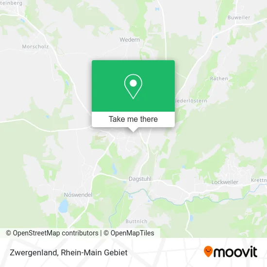 Карта Zwergenland