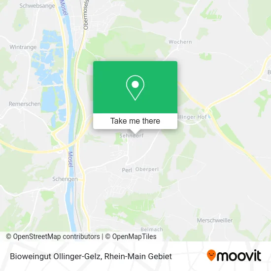 Карта Bioweingut Ollinger-Gelz