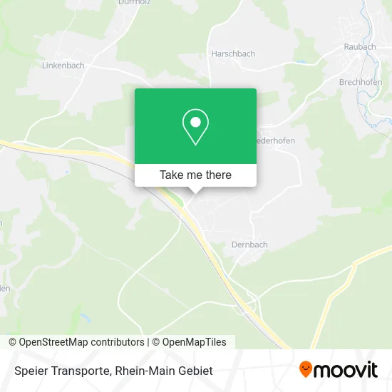 Карта Speier Transporte