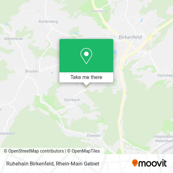 Карта Ruhehain Birkenfeld