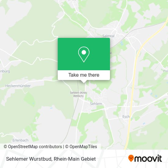 Карта Sehlemer Wurstbud