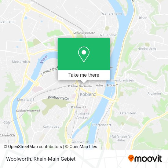 Карта Woolworth