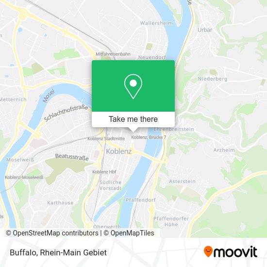 Карта Buffalo