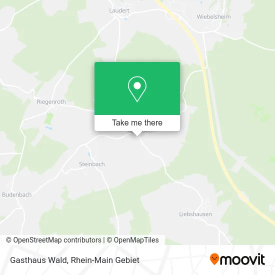 Карта Gasthaus Wald