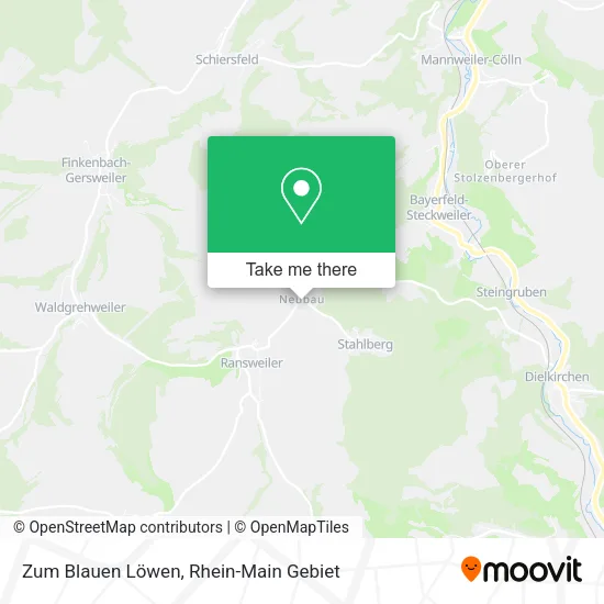 Карта Zum Blauen Löwen