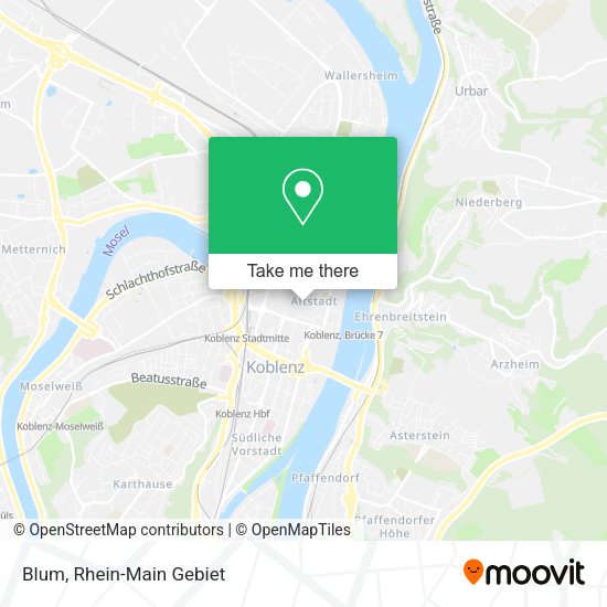 Карта Blum