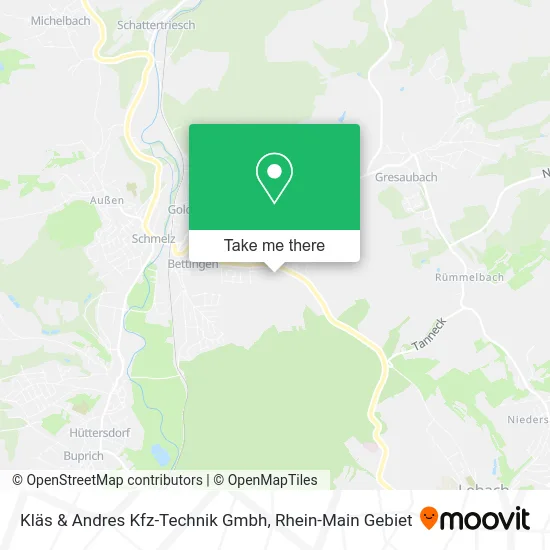 Карта Kläs & Andres Kfz-Technik Gmbh