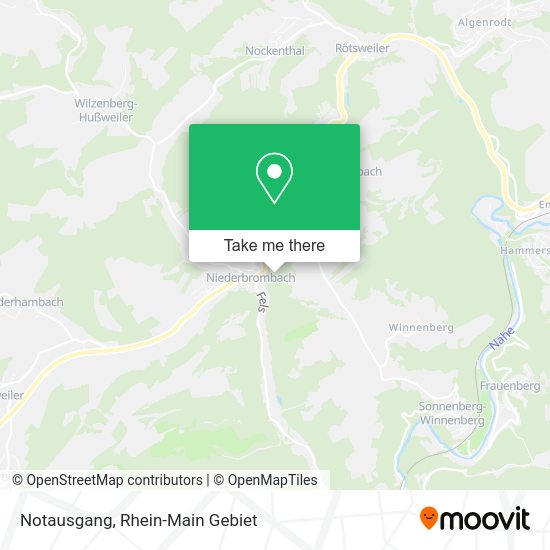 Карта Notausgang