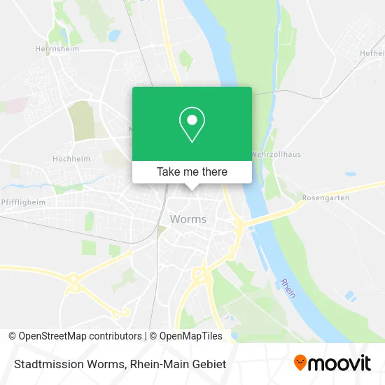 Карта Stadtmission Worms