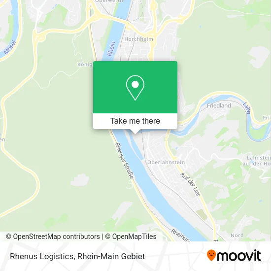 Карта Rhenus Logistics