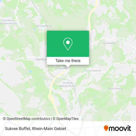 Карта Sukree Buffet