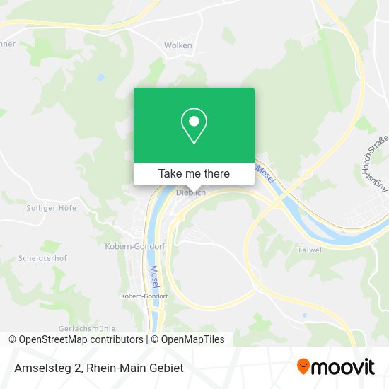 Карта Amselsteg 2